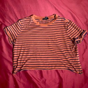 Stripe Crop Top